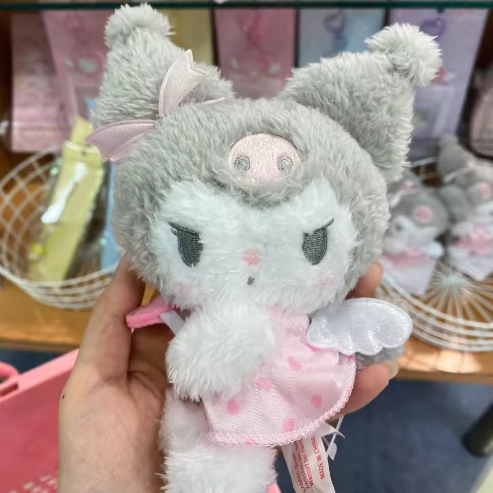Thumbnail: Angel Series Kuromi Plush Keychain 
