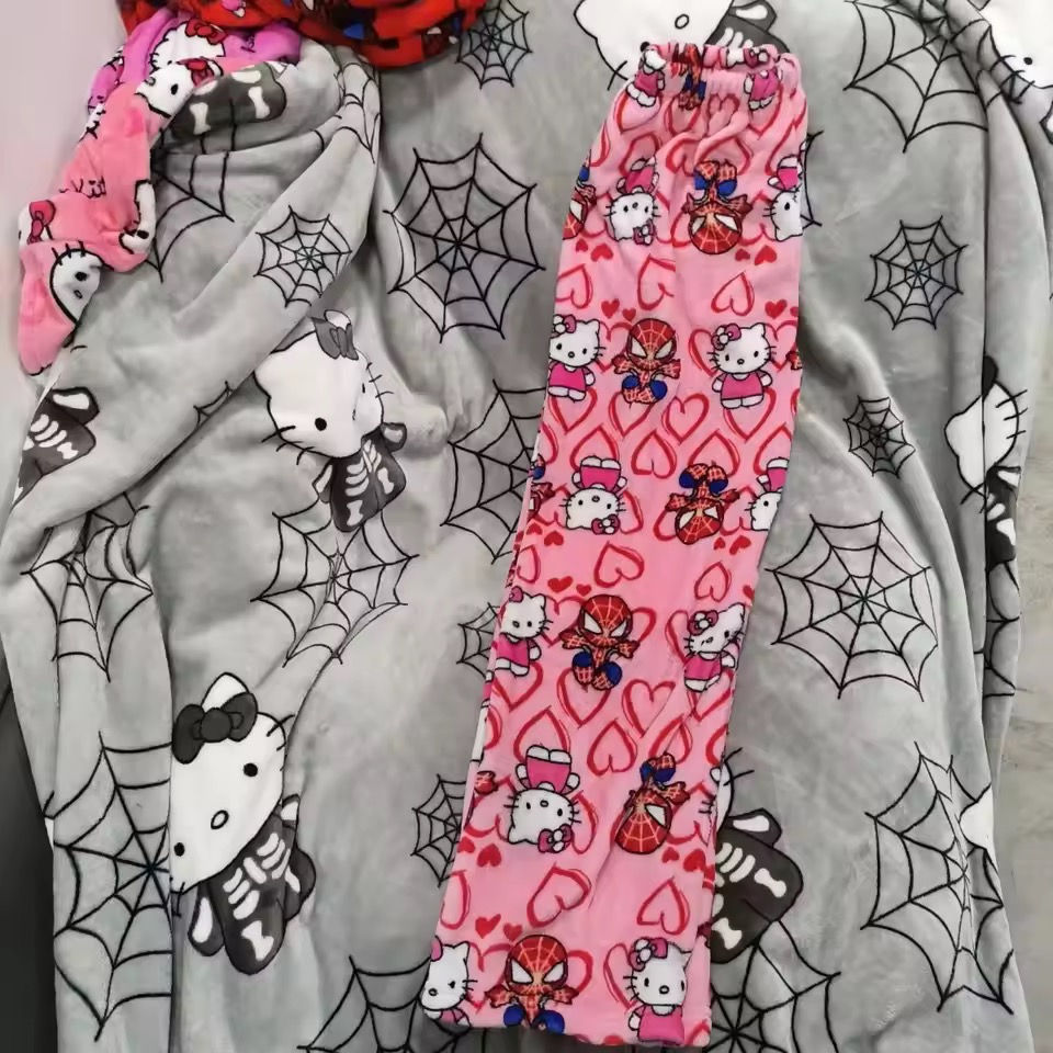 Thumbnail: Hello Kitty X Spider Man Pants (pink)