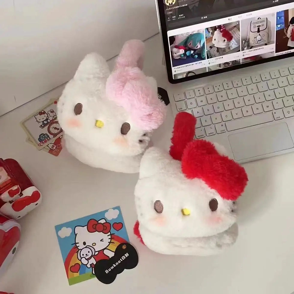 Thumbnail: Hello Kitty Furry Earmuffs 