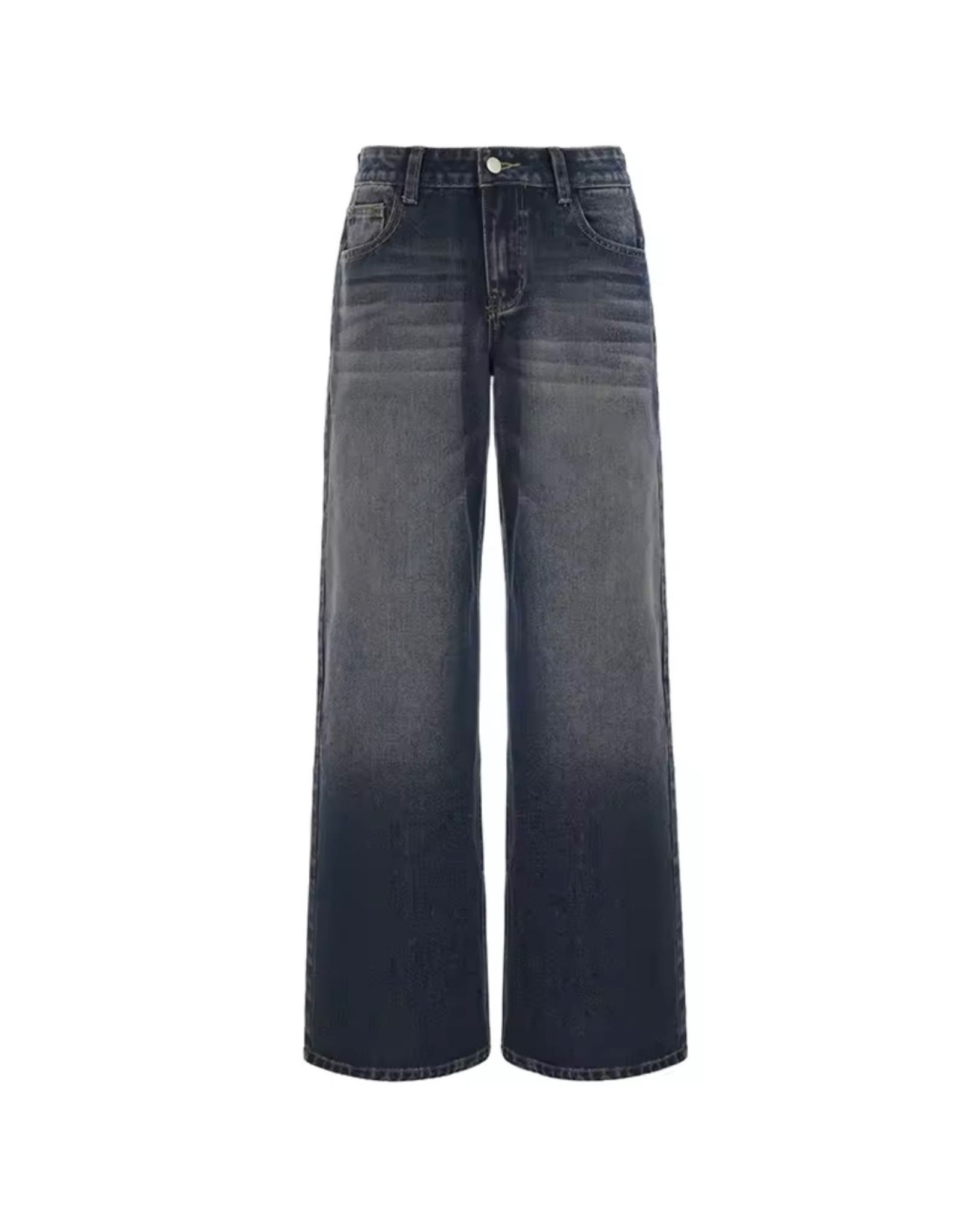 Vintage Low-Waisted Wide Leg Jeans