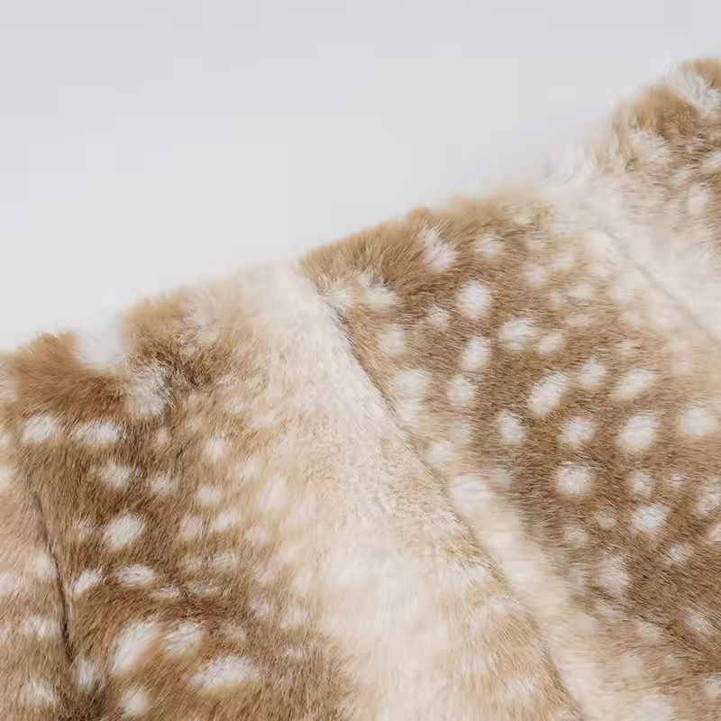Thumbnail: Fluffy Deer Pattern Booty Shorts 