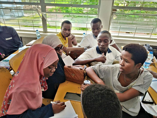 60 students became peer educators to make campuses safer in Dar es Salaam 