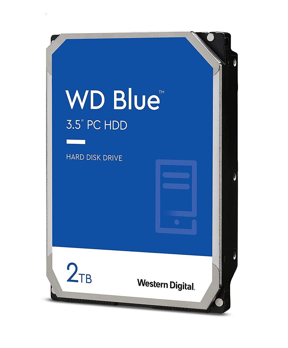 WD Blue PC Desktop Hard Drive