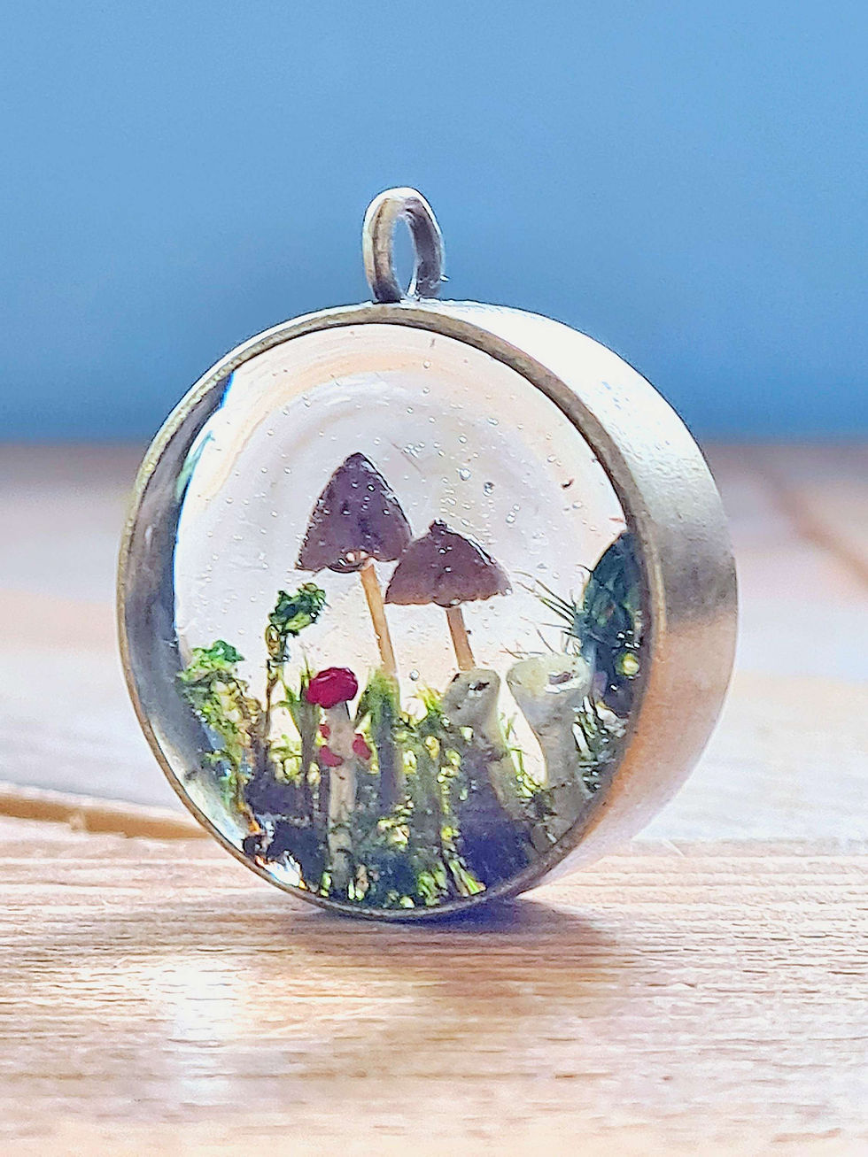 Thumbnail: Medaillon Paddenstoelen In Het Bos