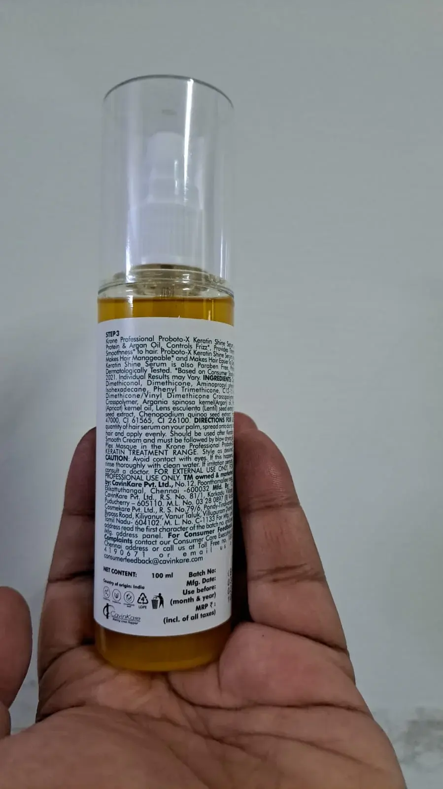 Thumbnail: Krone Proboto-X Keratin Satin Serum