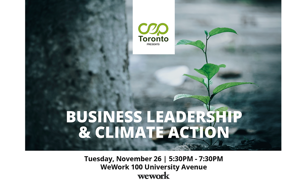 Business Leadership & Climate Action