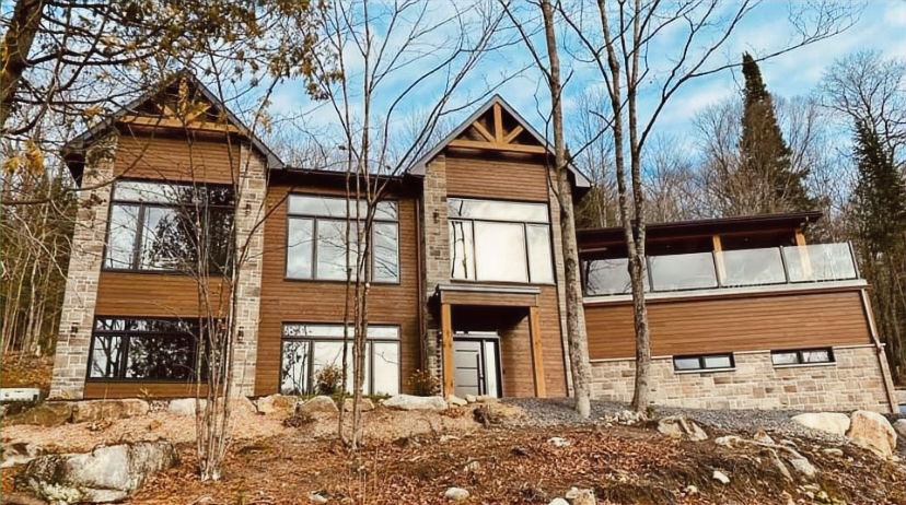 vue extérieure d'une maison