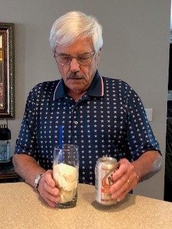 Matt Malott Making a rootbeer float