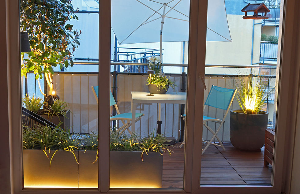 Neugestaltung Loggia Palfi Gartendesign