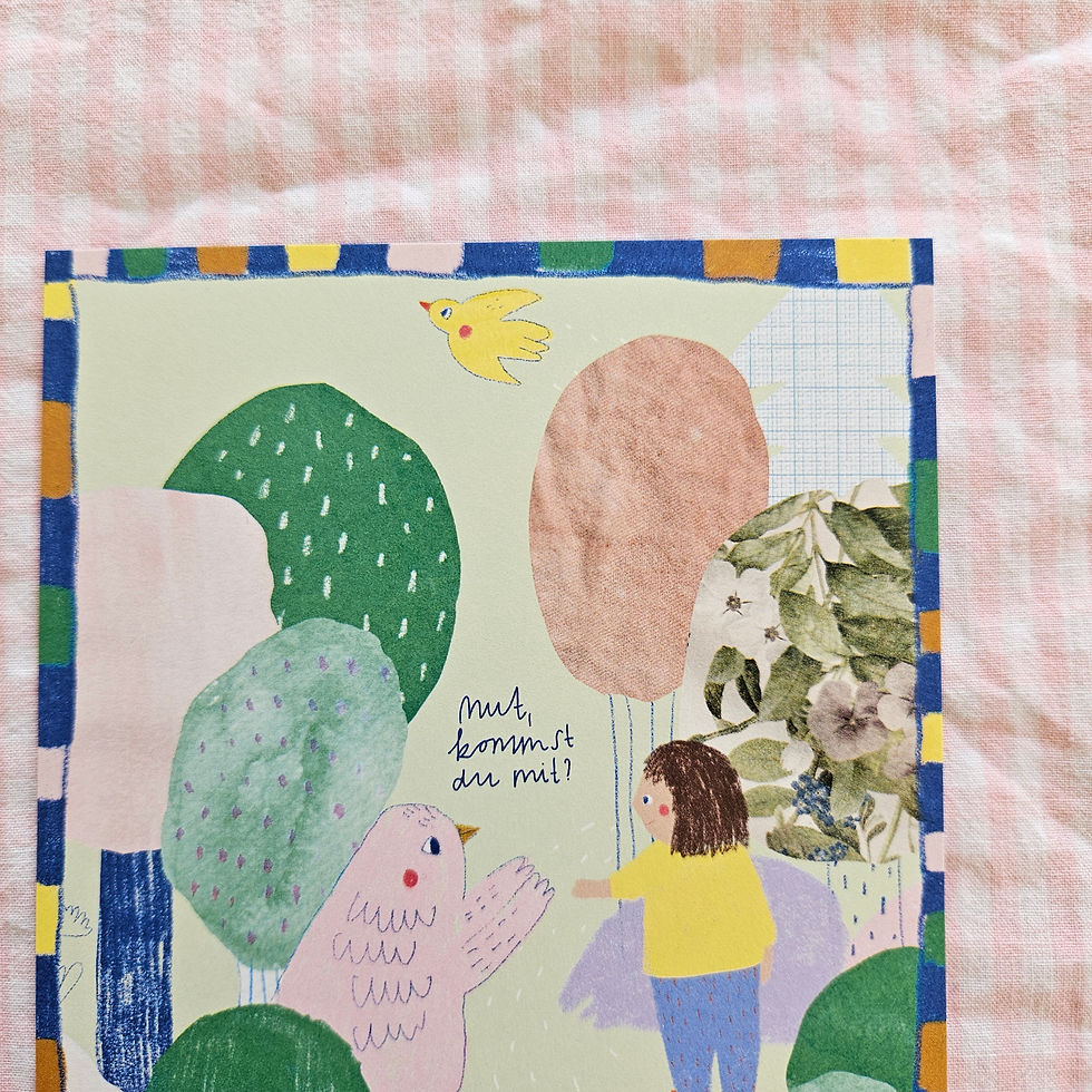Miniaturbild: Postkarte "Mutreise"