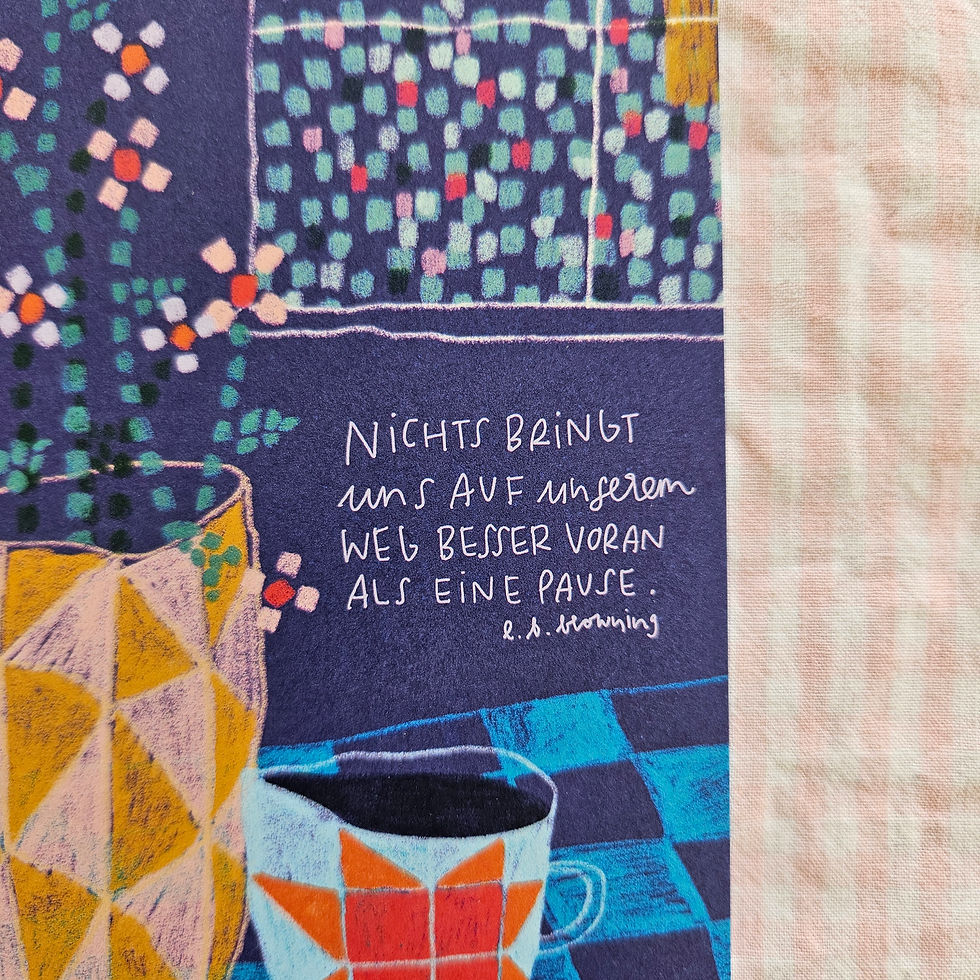 Miniaturbild: Postkarte "Pausenknopf"