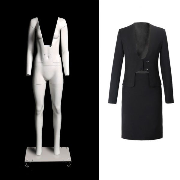 Thumbnail: Female Ghost Mannequin SD-GHT-F
