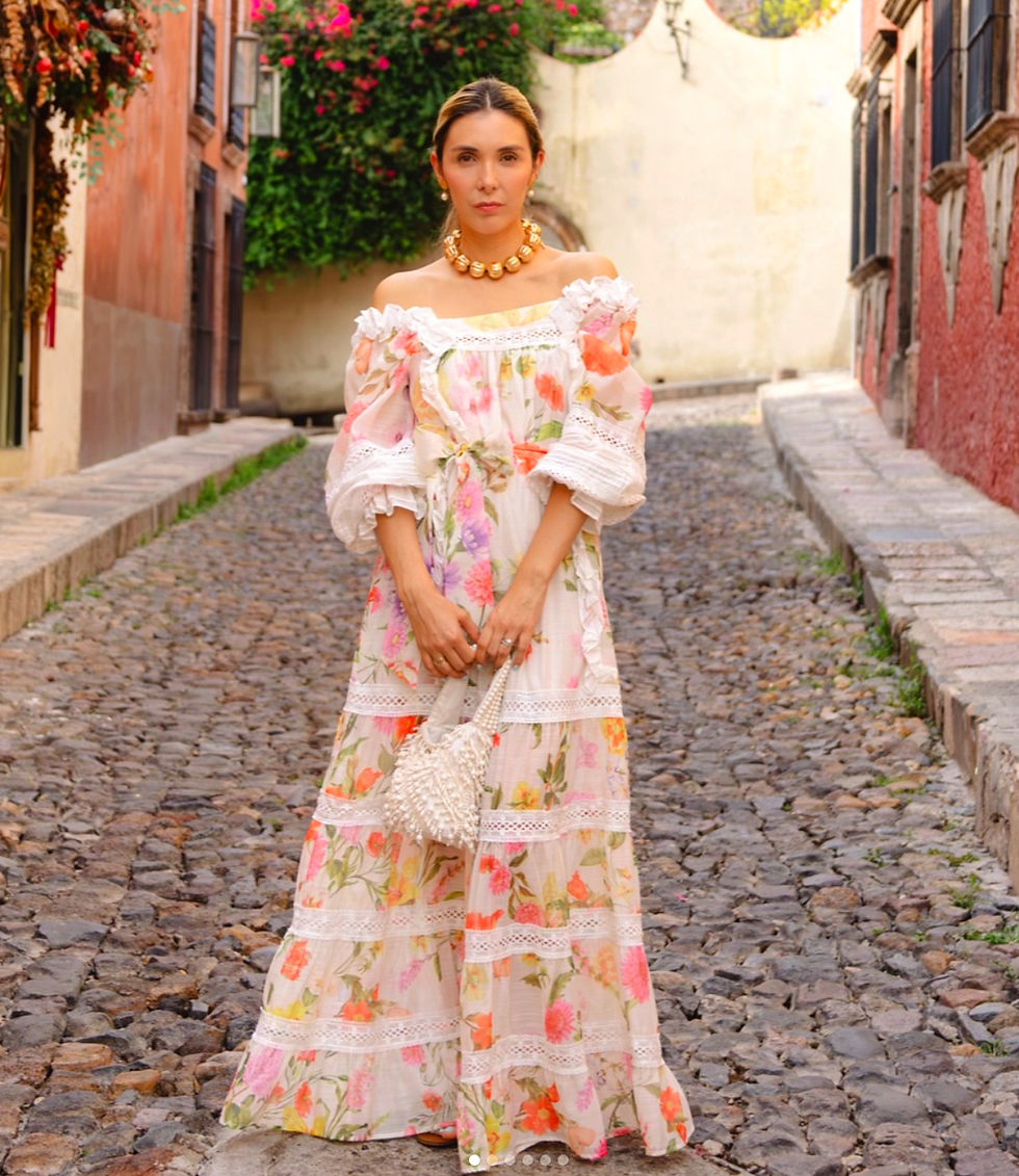 Gorgeous, feminine dresses at Maison Lina