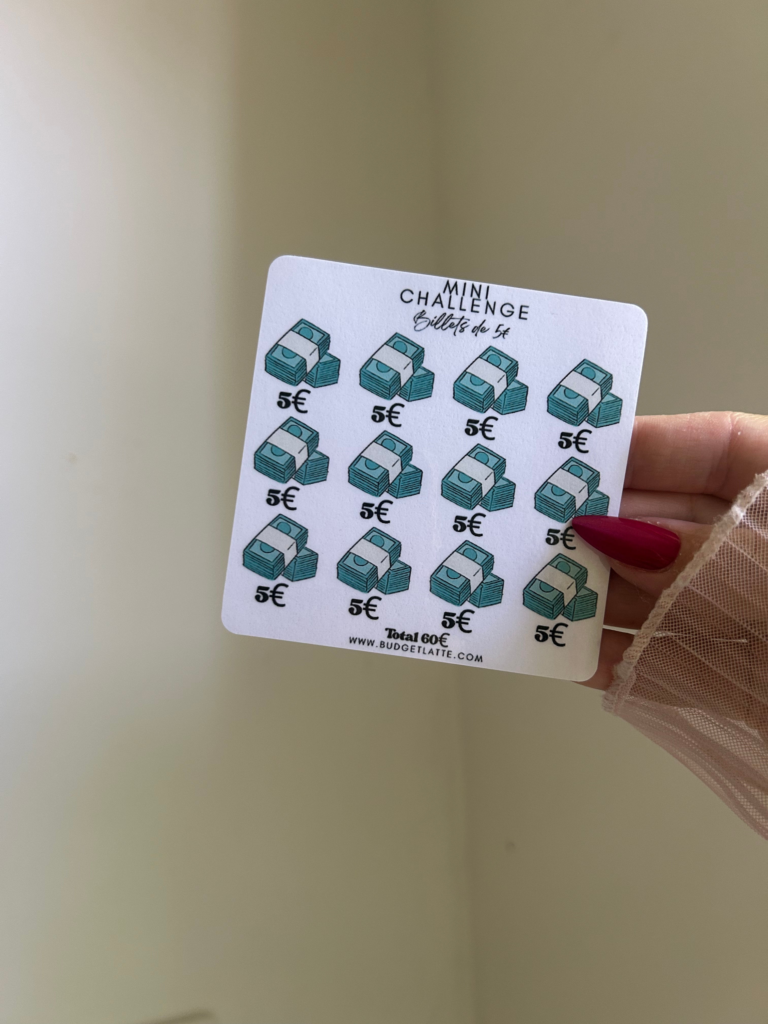 Mini Challenge Billets 5€