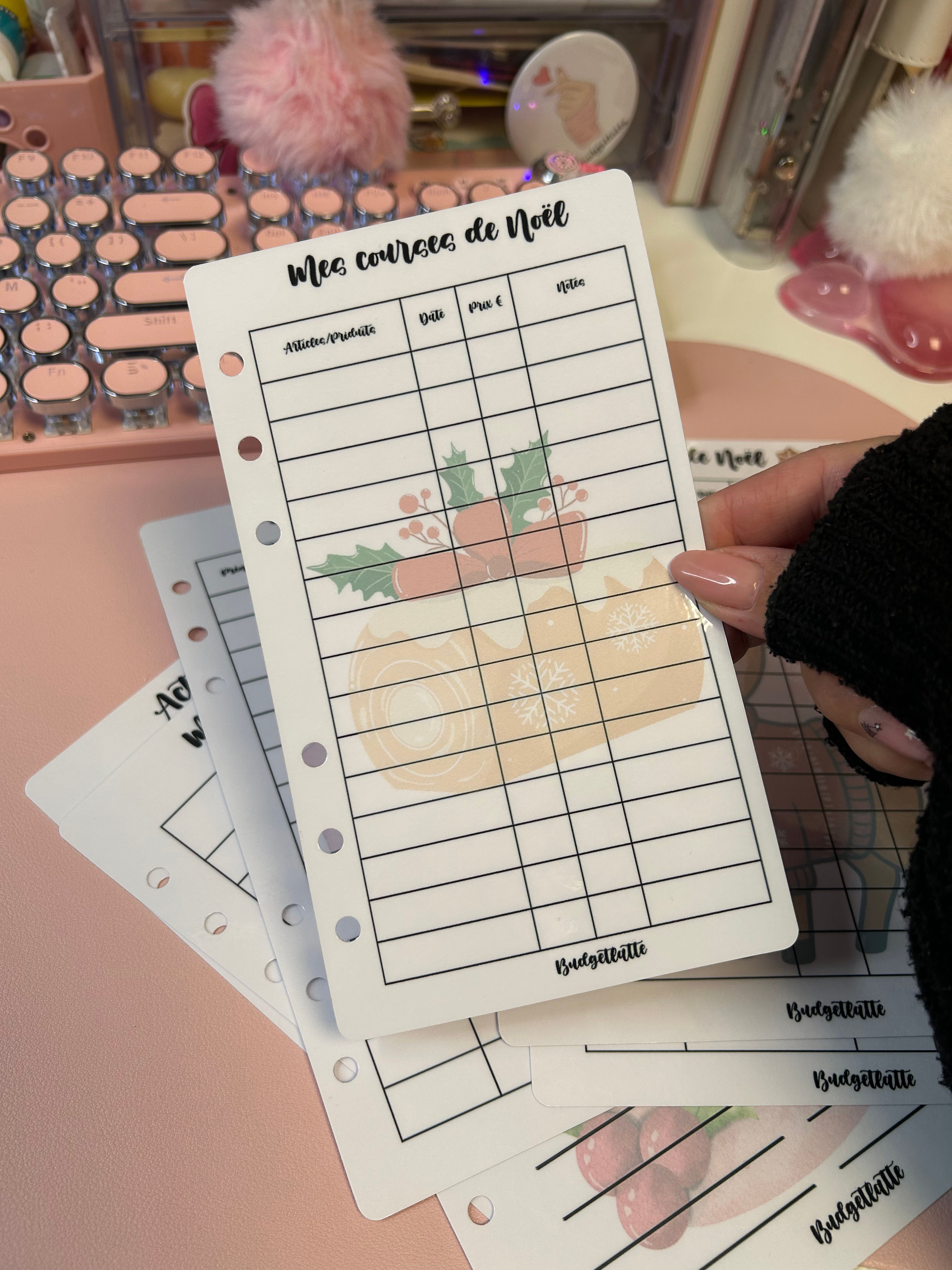 Mes courses de Noël