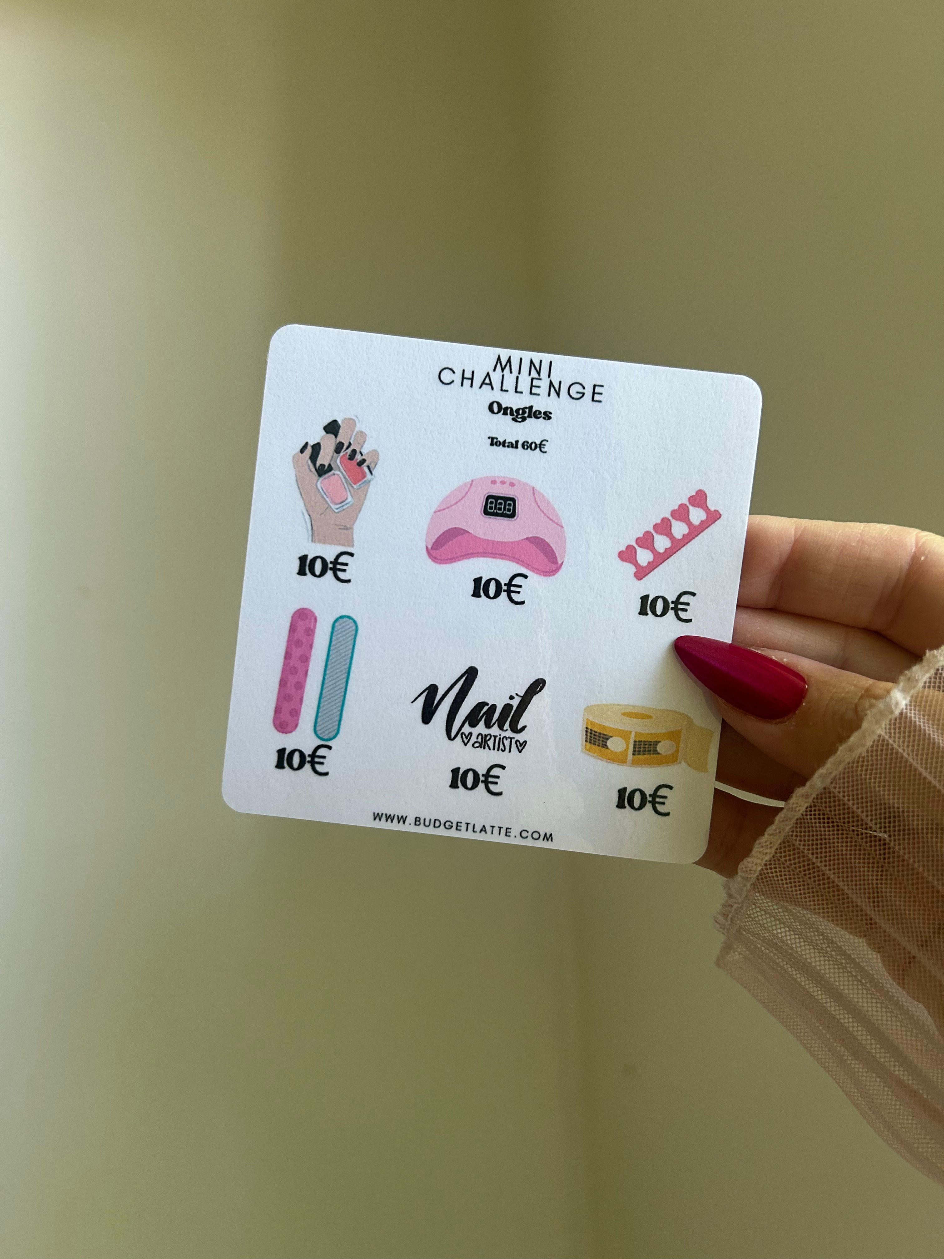 Mini Challenge Ongles
