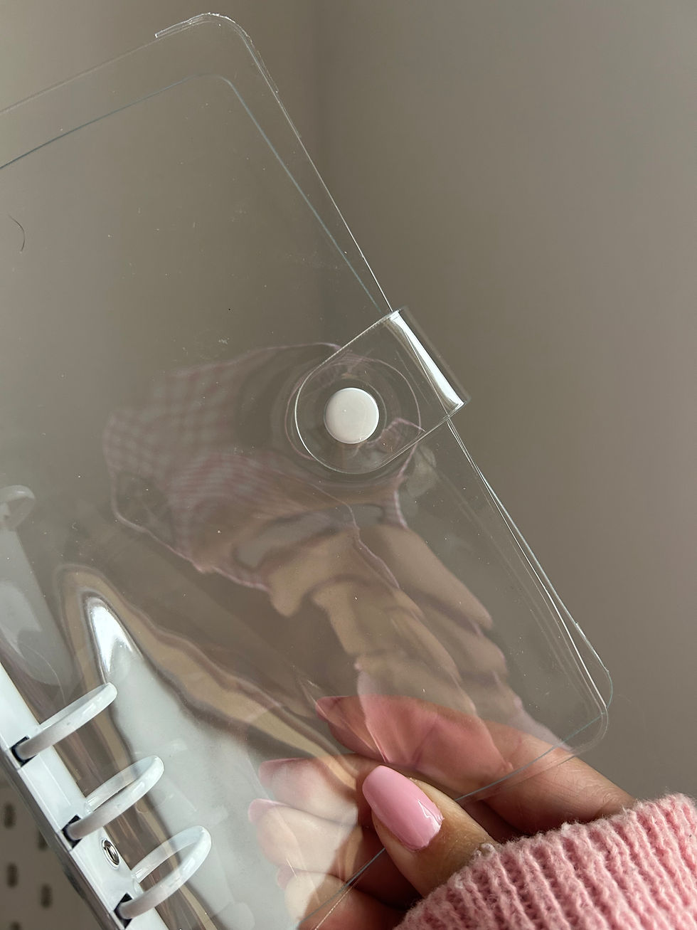 Miniature : Classeur Blanc/Transparent A6