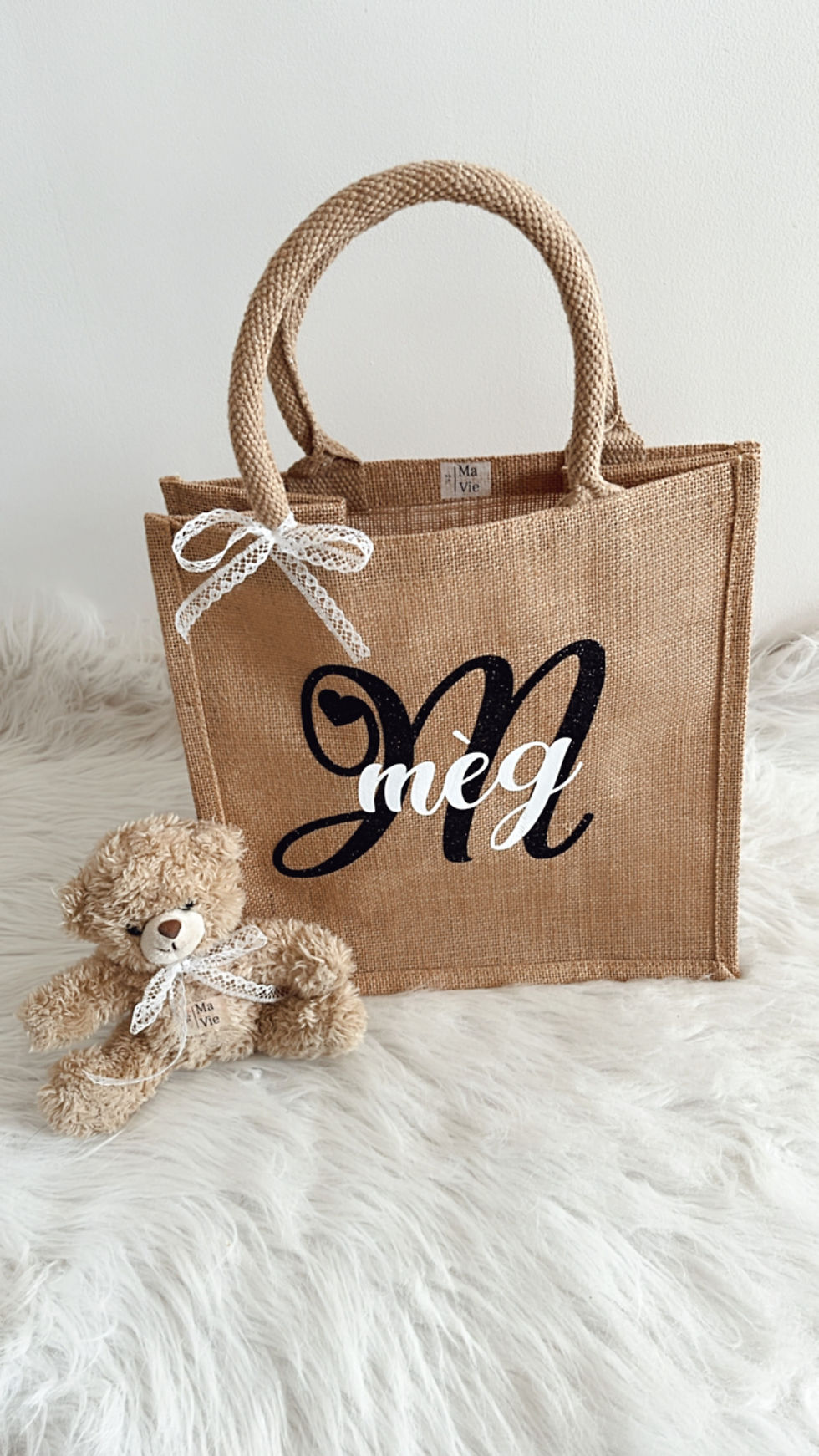 Miniature : Sac personnalisé adulte toile de jute