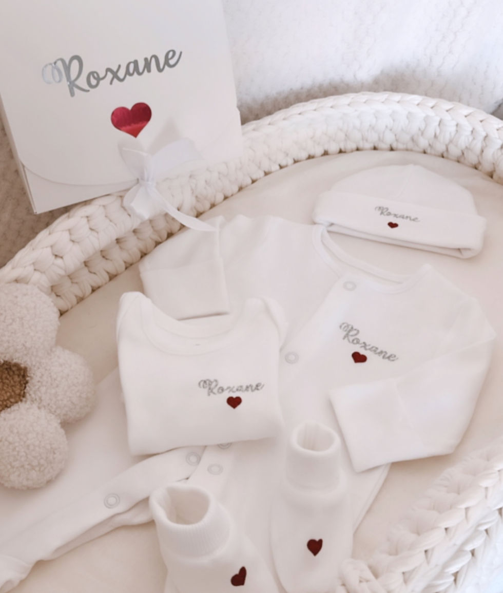 Coffret naissance personnalisé