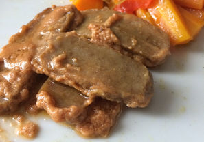 Arrosto di seitan con patate