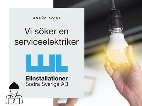Är du elektriker och söker nya utmaningar ?