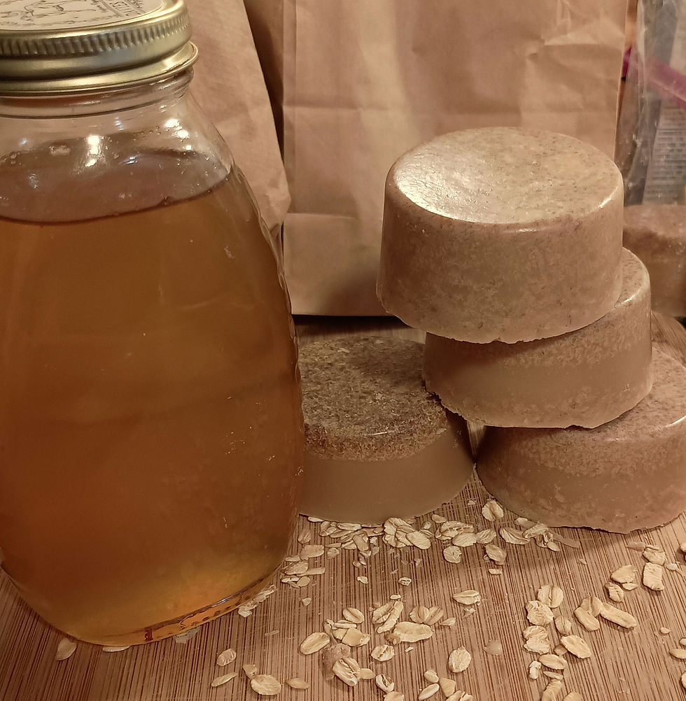 Honey Oat Face and Body Bar