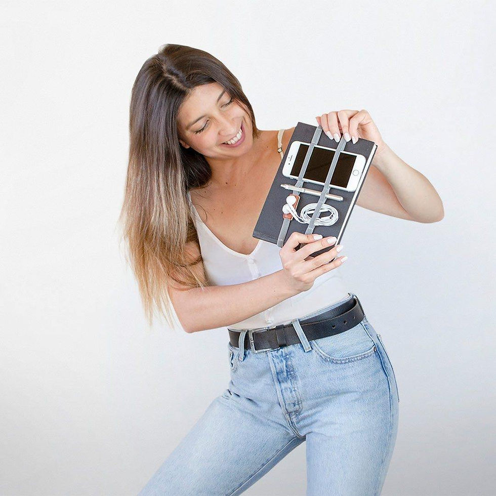 Thumbnail: BeBlau Twist Blauw Laptop Accesoire