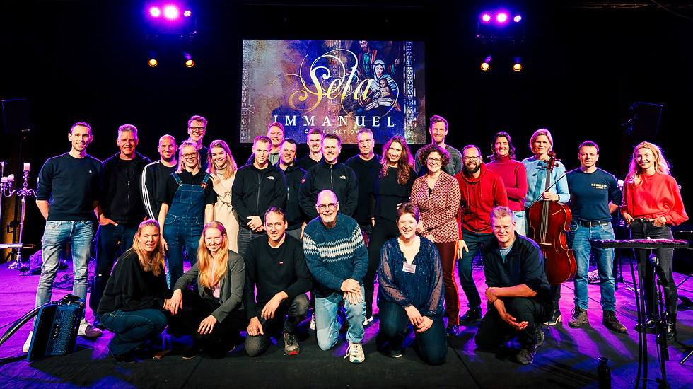 Team en vrijwilligers bij Sela