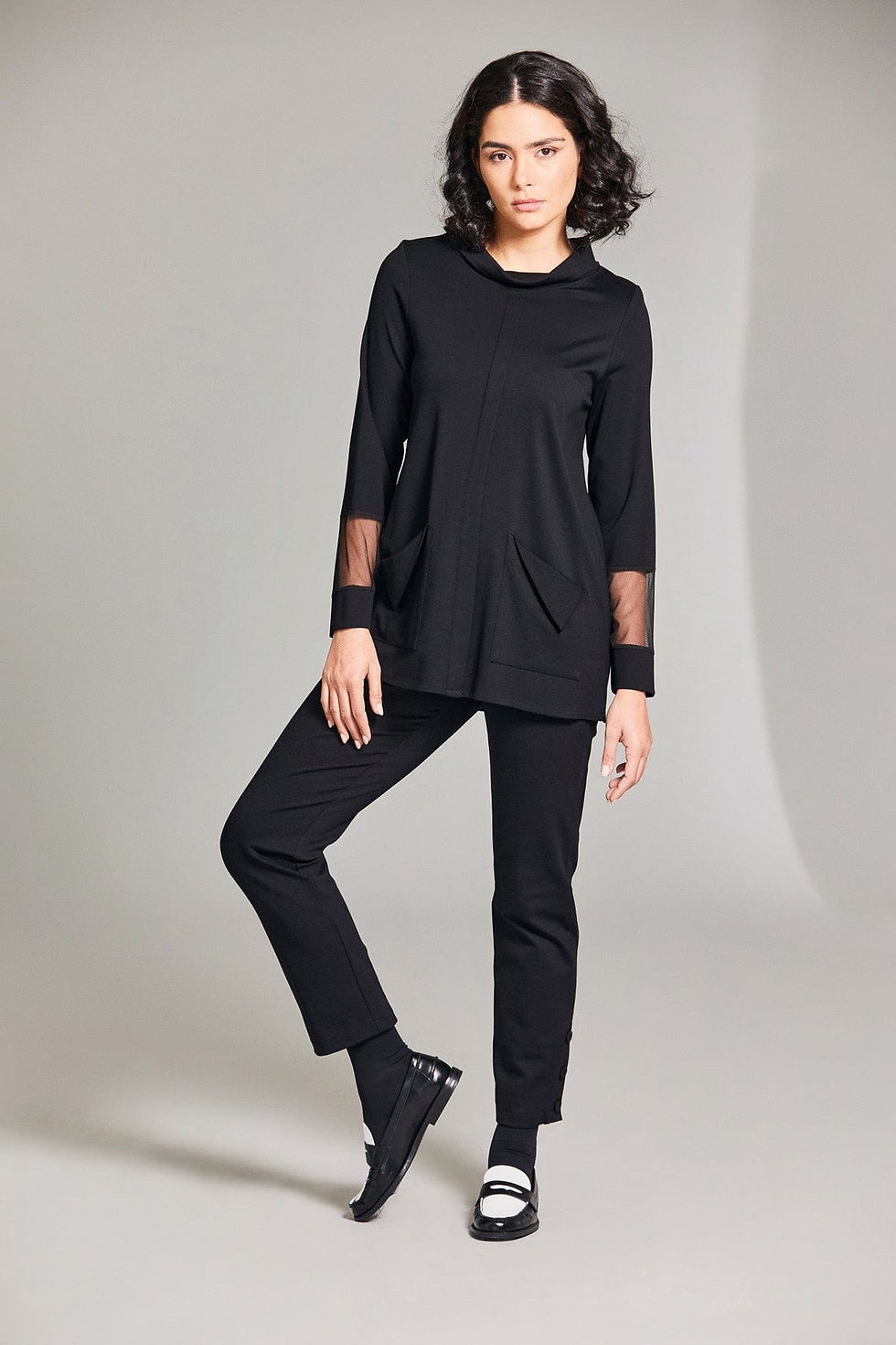 Slouch Mesh Top