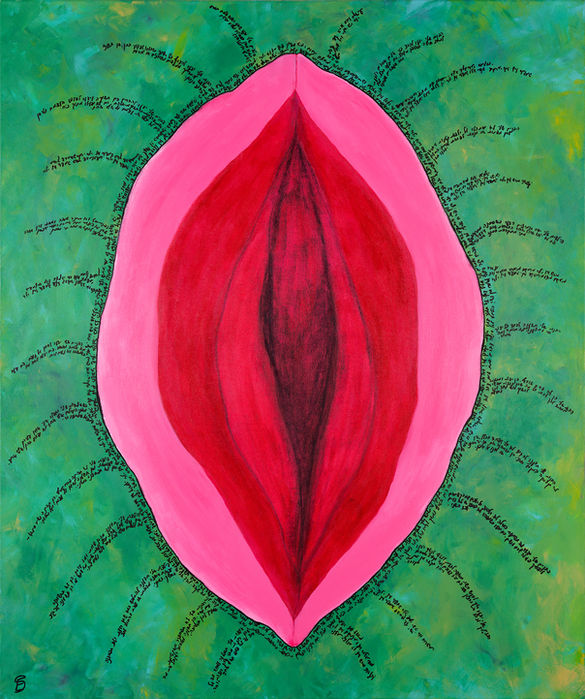 Shani Eldar-Flytrap Acrylic on canvas 120×100cm,2022.jpeg