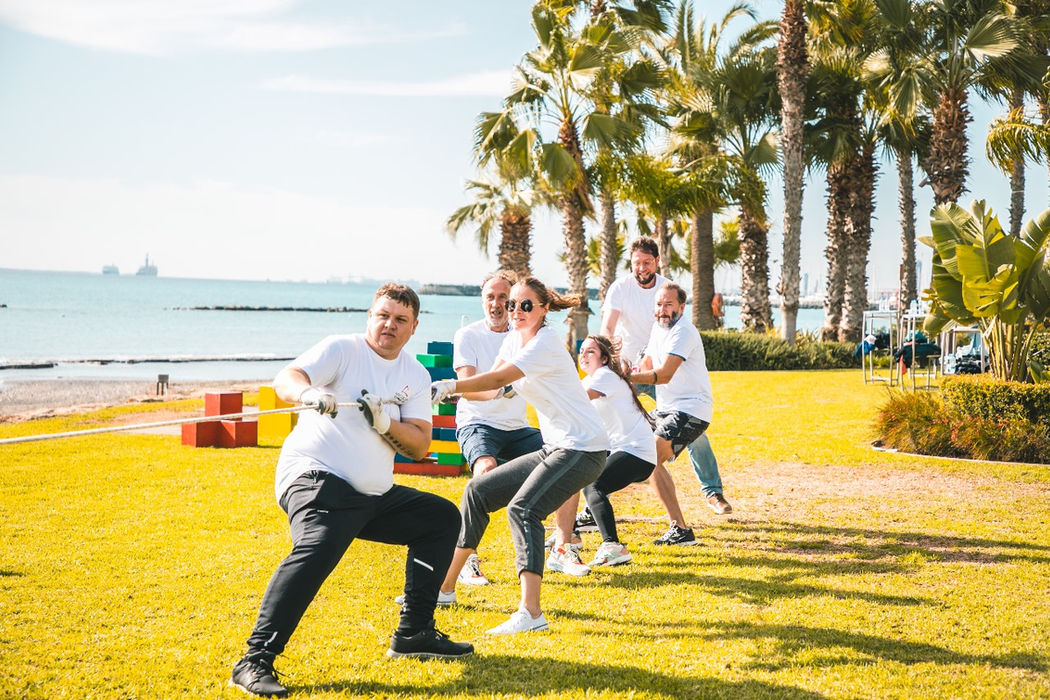 fun in the grass team building event