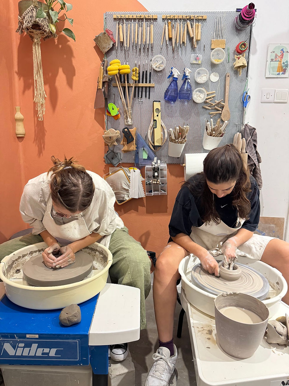 Ceramics and art courses