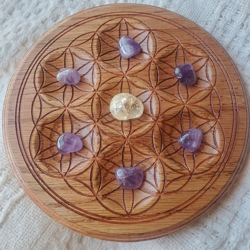 Thumbnail: Flower of Life Crystal Grid