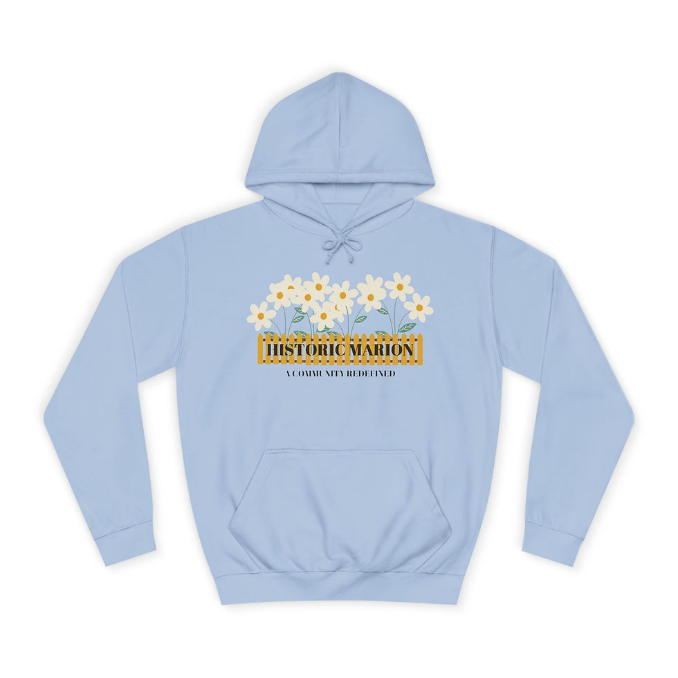 Thumbnail: Historic Marion Fencerow Unisex College Hoodie