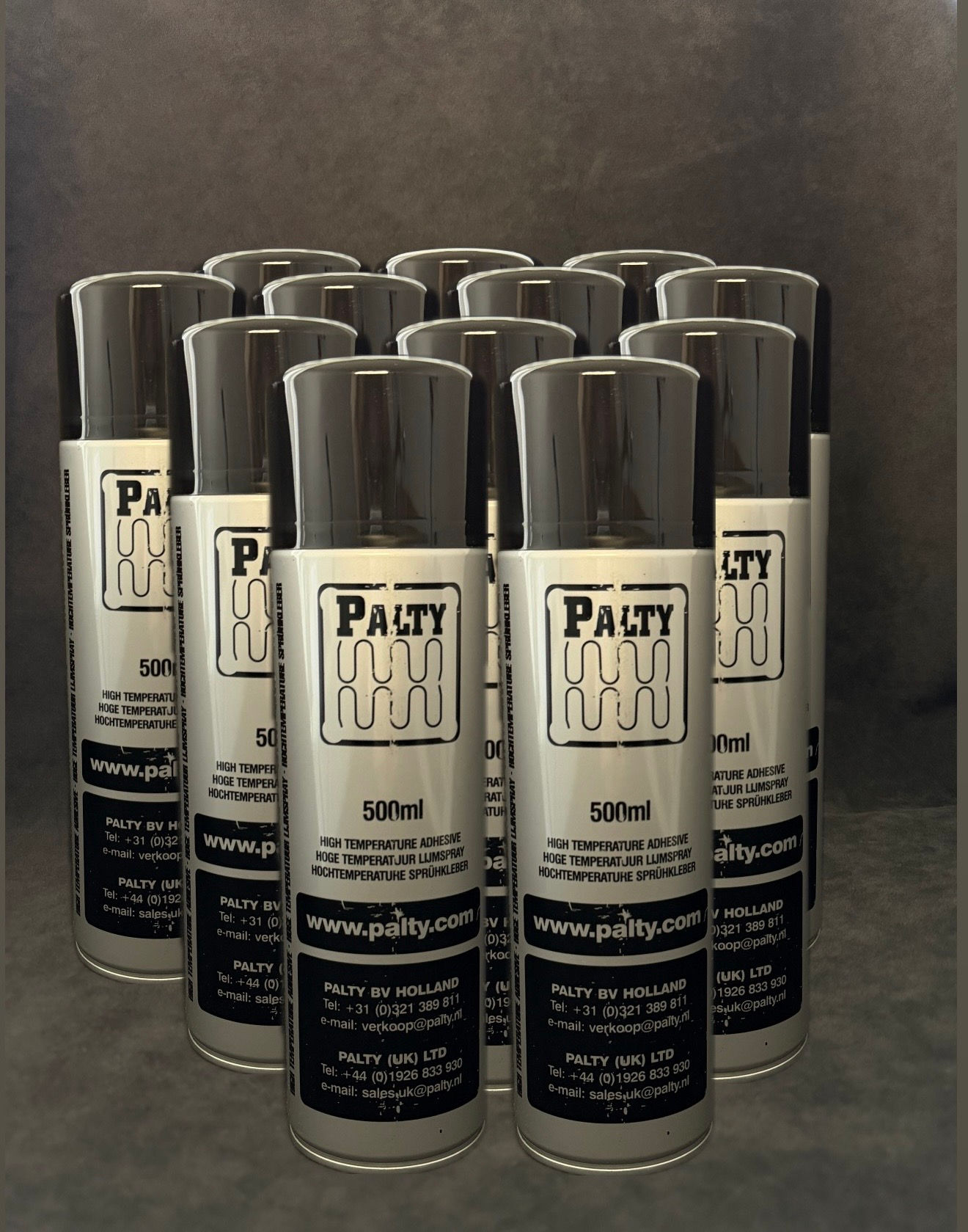 Lot de 12 – Colles en spray spéciales ciel de toit – Haute résistance thermique