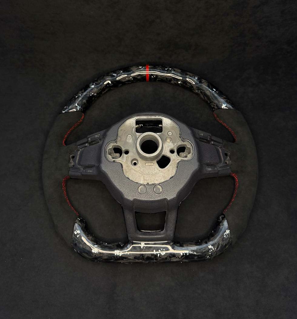 Miniature : Volant carbone Golf 7 GTI