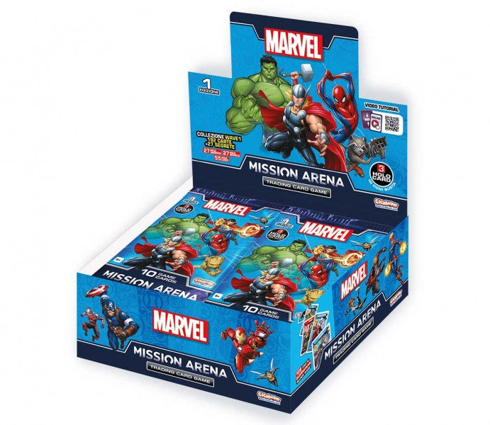 Marvel Mission Arena Trading Card Game Booster Box