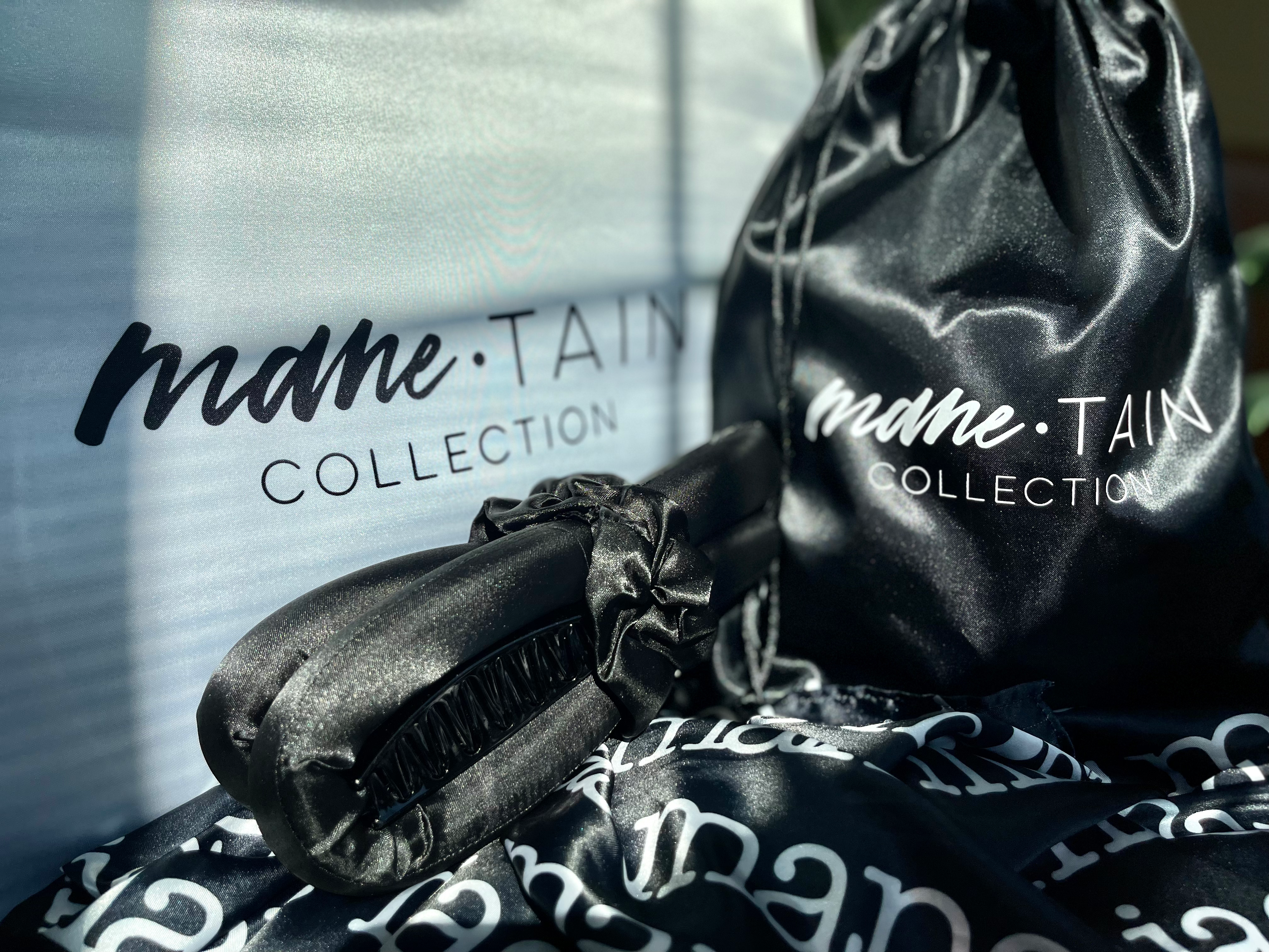 Mia's Mane Satin Sleep Set