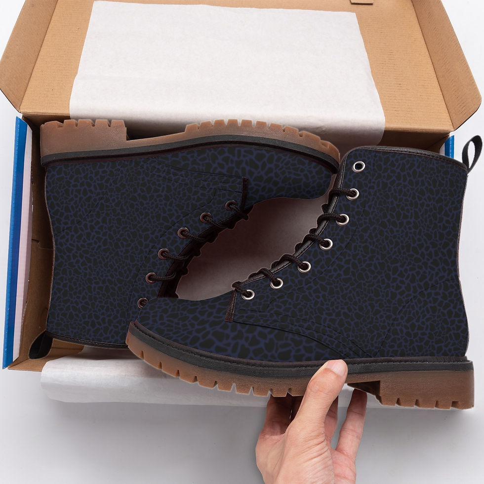 Thumbnail: Women's Martin Short Boots Violet Black Petal