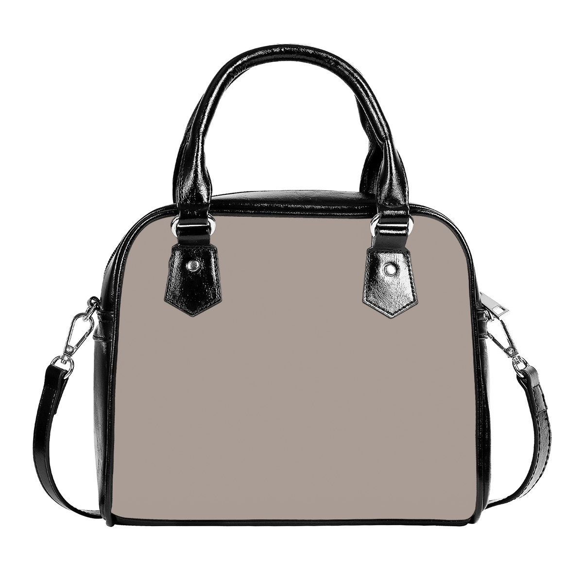 Handbag with Single Shoulder Strap Light Taupe