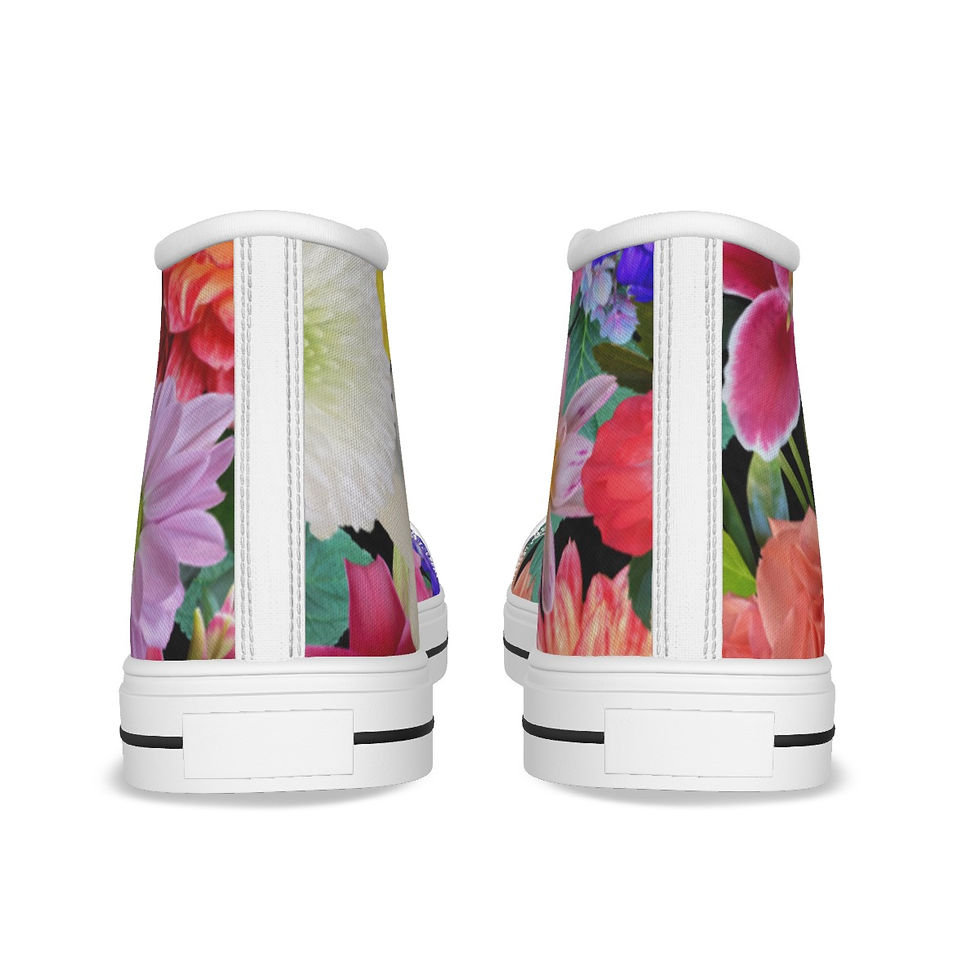 Thumbnail: Women's Canvas Shoes Colorful Floral