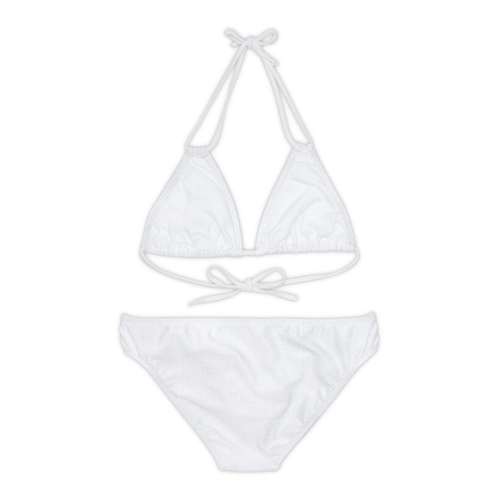 Thumbnail: Strappy Bikini Set Cloud Crackle