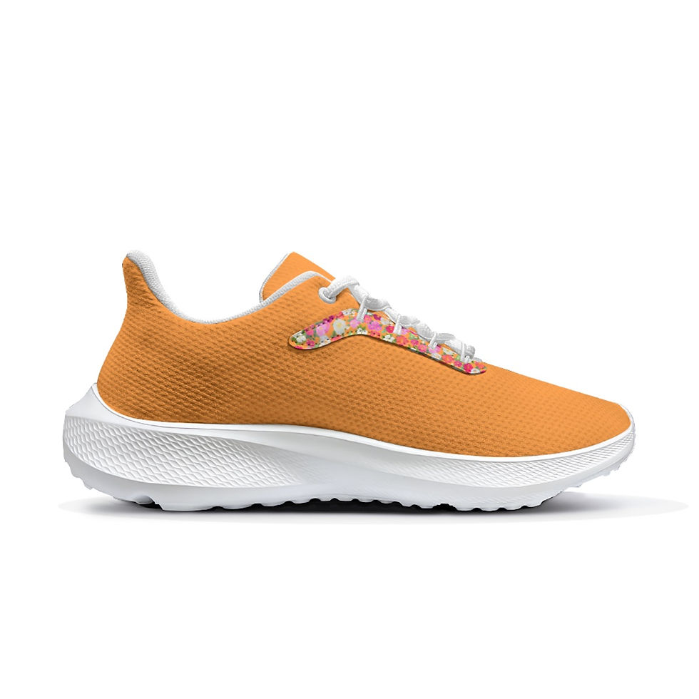 Thumbnail: Women's Running Shoes Sunset with Multi Floral Accent