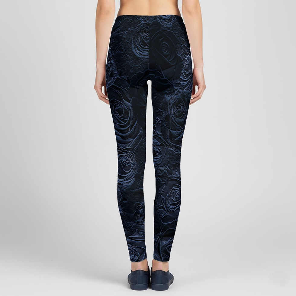 Thumbnail: Stretch Hoodie Set Blue Black Rose MBoss