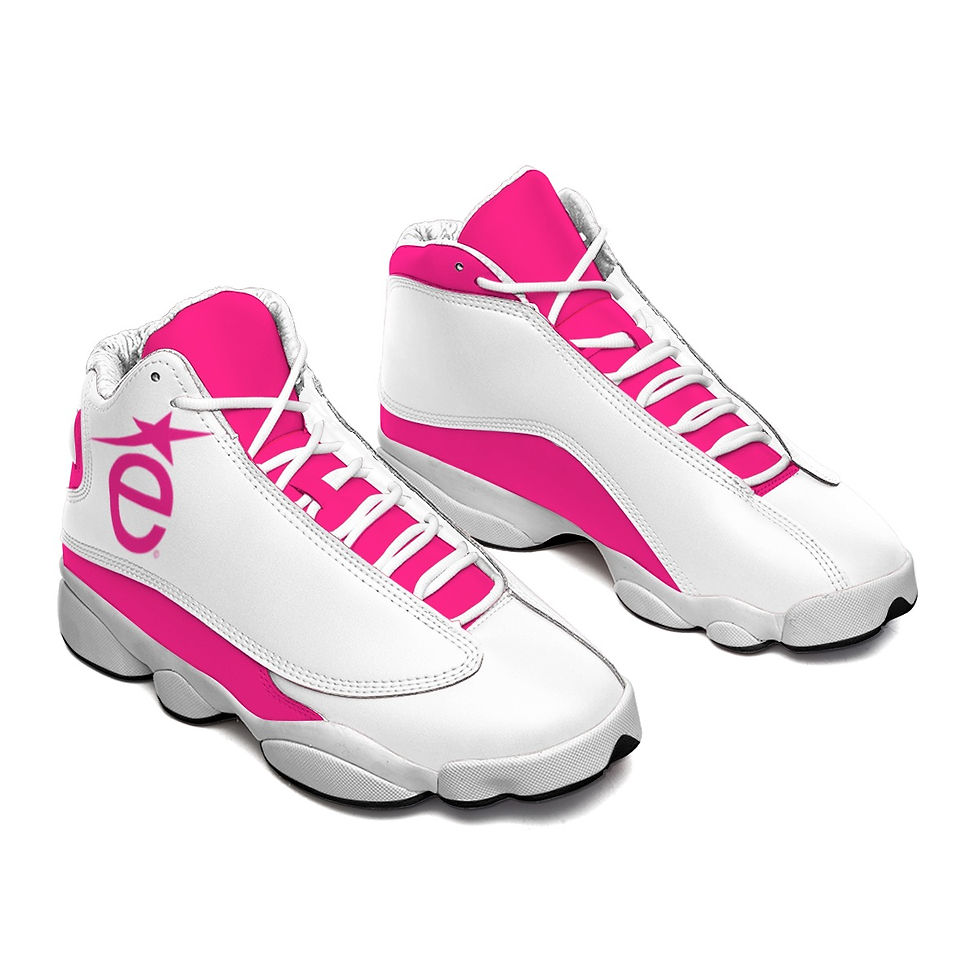 Thumbnail: Women's Curve Basketball Shoes é Magenta White