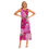 Thumbnail: Ladies Tank Top Long Length Dress Roses Floral Fuchsia Magenta