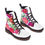 Thumbnail: Women's Martin Short Boots Multi Bold Rose Floral White