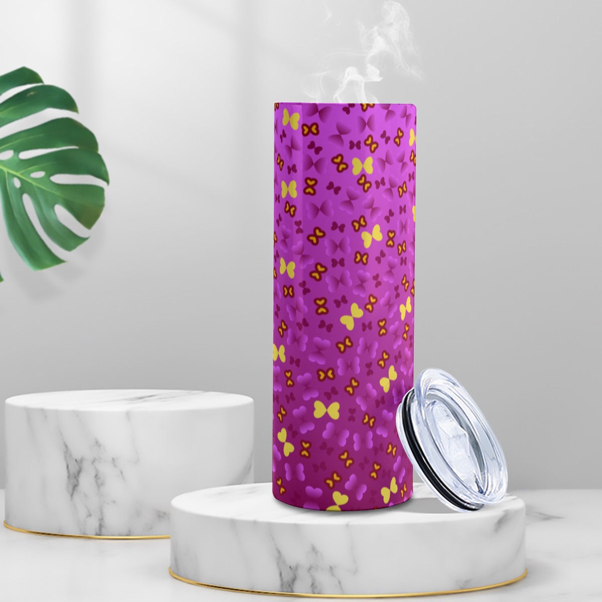 Tumbler with twinkle surface 20oz