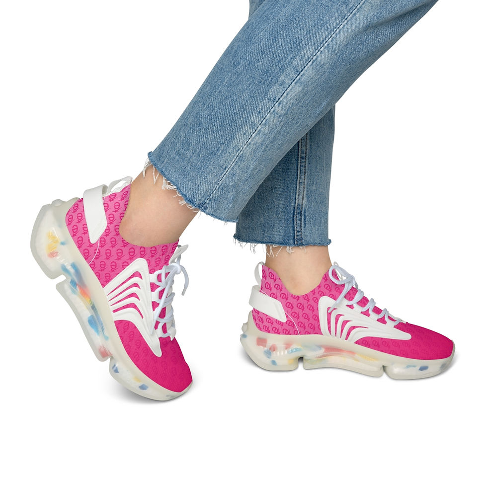 Thumbnail: Women's Mesh Sneakers é Magenta Glow