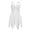Thumbnail: Slip Dress Floral White & Grey